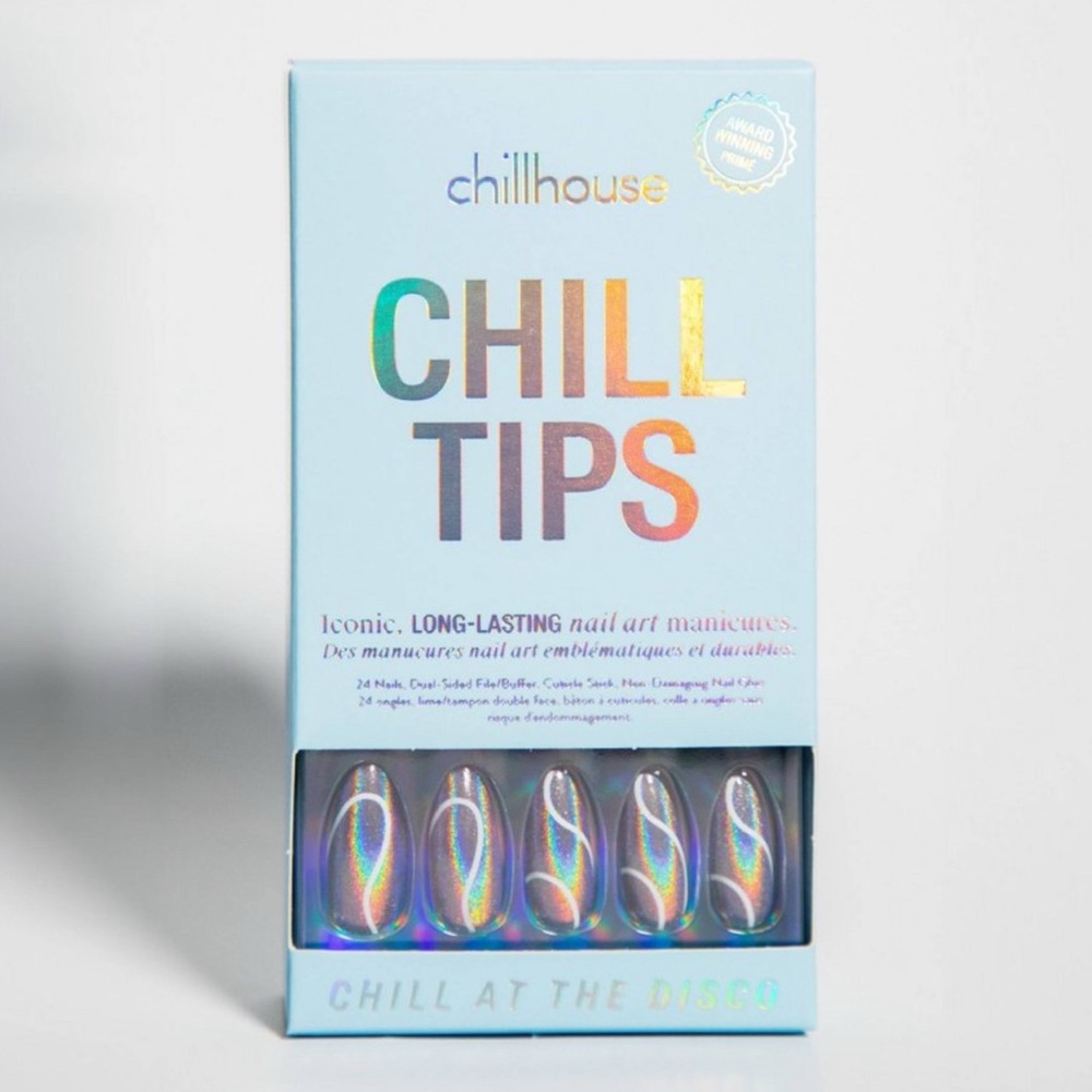Chillhouse Chill Tips Press on Fake Nails - Chill at the Disco - 24ct